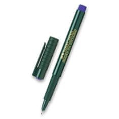 Faber-Castell Popisovač Finepen 1511 0.4 mm, modrý