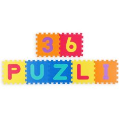 Ricokids Velká pěnová podložka, puzzle, barevná písmena 36 ks.