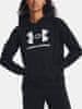 Mikina UA Rival Fleece Big Logo Hdy-BLK XL