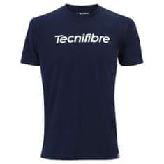 Tecnifibre Tričko na trenínk tmavomodré M Team