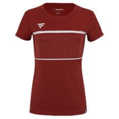 Tecnifibre Tričko na trenínk vínově červené S Tech Tee