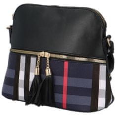 MaxFly Stylová dámská crossbody kabelka Lidiona, černá