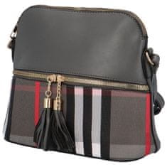 MaxFly Stylová dámská crossbody kabelka Lidiona, šedá