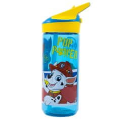 Stor Plastová láhev s výsuvnou brčkem PAW PATROL, Tritan 620ml, 74697