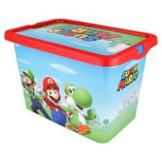 Stor Plastový úložný box SUPER MARIO 7L, 09594