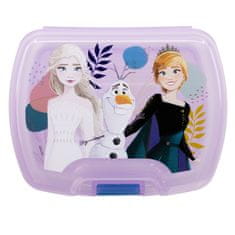 Stor Plastový box na svačinu DISNEY FROZEN Transparent Maxi, 74277