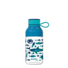 QUOKKA Quokka Kids, Plastová láhev s poutkem Sea Animals, 430ml, 40154