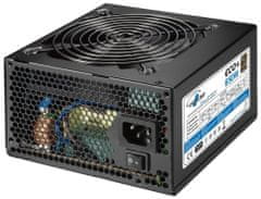 zdroj Eco+ 650W / 80+BRONZE / 12cm fan / PFC ATX 20/24pin / 6x SATA