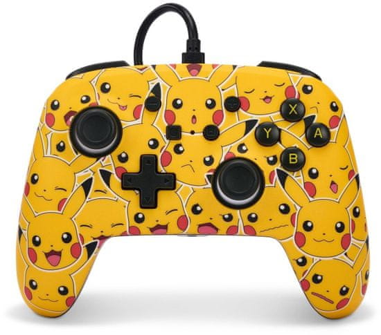 Power A Enhanced Wired Controller, Pikachu Moods (SWITCH) (NSGP0083-01)