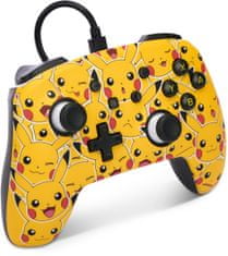 Power A Enhanced Wired Controller, Pikachu Moods (SWITCH) (NSGP0083-01)