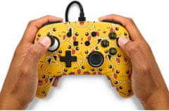 Power A Enhanced Wired Controller, Pikachu Moods (SWITCH) (NSGP0083-01)