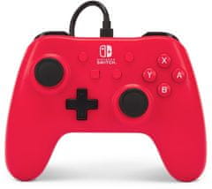 Power A Wired Controller, Raspberry Red (SWITCH) (NSGP0142-01)