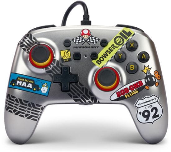 Power A Enhanced Wired Controller, Mario Medley (SWITCH) (NSGP0145-01)