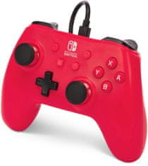 Power A Wired Controller, Raspberry Red (SWITCH) (NSGP0142-01)