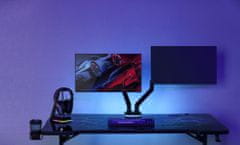 CZC.Gaming Stronghold RGB Dual, držák pro dva monitory, 17-32"