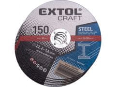 Extol Craft Kotouče řezné na kov, 5ks, O 150x1,6x22,2mm