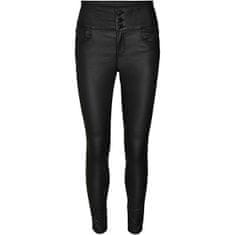 Vero Moda Dámské kalhoty VMDONNA Skinny Fit 10297439 Black (Velikost M/34)