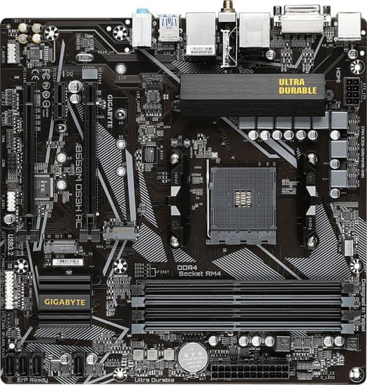 Gigabyte B550M DS3H AC - AMD B550