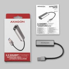 AXAGON ADE-25R SUPERSPEED USB-A 3.2 Gen 1 2.5 Gigabit Ethernet 10/100/1000/2500 Mbit adaptér