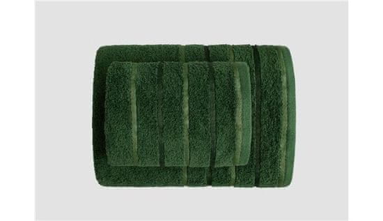 FARO Textil Froté ručník FRESH 70x140 cm tmavě zelený