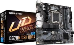 Gigabyte Q670M D3H DDR4 - Intel Q670