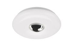 BRILONER BRILONER LED stropní svítidlo, pr. 29 cm, 12 W, 1200 lm, bílé-chrom BRI 2300-018