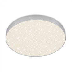 BRILONER BRILONER LED stropní svítidlo hvězdné nebe, pr. 38,7 cm, 24,5 W, stříbrná BRI 7075-414