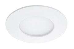 BRILONER BRILONER LED vestavné svítidlo, pr. 8,5 cm, 4,9W, bílé IP44 BRI 7113-416