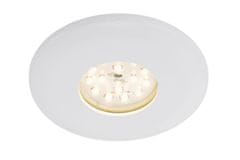 BRILONER BRILONER LED vestavné svítidlo, pr. 9,3 cm, 5 W, bílé IP65 BRI 7227-016