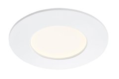 BRILONER BRILONER LED vestavné svítidlo, pr. 8,5 cm, 6 W, bílé IP44 BRI 7282-016