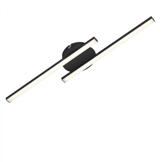 BRILONER BRILONER LED nástěnné a stropní svítidlo, 55,5 cm, 12 W, černá BRILO 3448-015