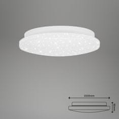 BRILONER BRILONER LED stropní svítidlo hvězdné nebe, pr. 22 cm, 8 W, bílé BRILO 3388-016