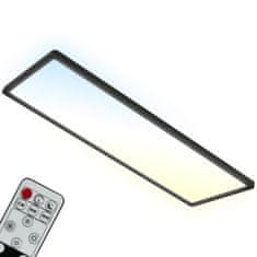 BRILONER BRILONER Ultraploché CCT svítidlo LED panel, 29,3 cm, LED, 23 W, 3000 lm, černá BRILO 7403-015