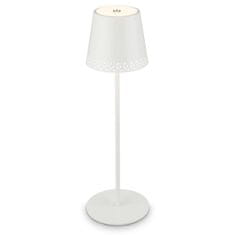 BRILONER BRILONER LED nabíjecí stolní lampa 38 cm 2,6W 280lm bílé IP44 BRILO 7438-016