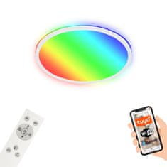 BRILONER BRILONER B smart RGB/W-svítidlo LED panel, pr. 42 cm, 22 W, 2700 lm, bílé BRILO 7494-016