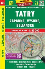 Tatry - Západné, Vysoké, Belianske 1:40 000 - 473