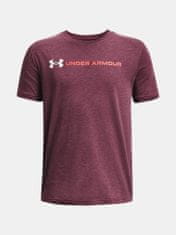 Under Armour Tričko UA B LOGO WORDMARK SS-RED XL