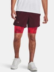 Under Armour Kraťasy UA LAUNCH 5'' 2-IN-1 SHORT-MRN XXL