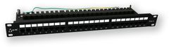 LAN-TEC PP-156 24P/C6 - 19" patch panel 1U, 24 portů C6