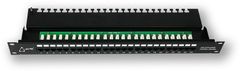 LAN-TEC PP-192 25P/C3 - 19" patch panel 1U, 25 portů C3, telefonní