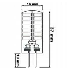 LUMILED LED žárovka G4 CAPSULE 4W = 30W 380lm 6500K Studená bílá 360°