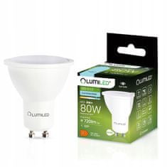 LUMILED LED žárovka GU10 PAR16 8W = 80W 720lm 6500K Studená bílá 120°