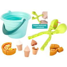 WOOPIE WOOPIE FUN ICE CREAM Ice Cream 2v1 Snowflake Factory sand set 15 el.