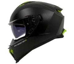 XRC Helma na moto black/yellow fluo vel. S