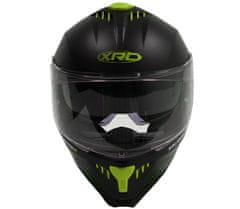 XRC Helma na moto black/yellow fluo vel. S