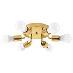 BPS-koupelny Stropní svítidlo Plafond 6-Ring Metal APP712-6C Gold