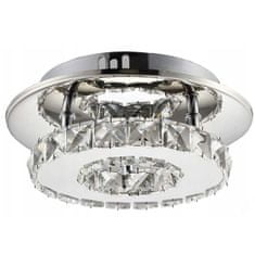 Toolight Křišťálová stropní lampa Plafond Glamour 8W APP407-C APP408-C