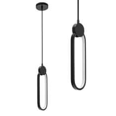 BPS-koupelny LED závěsné stropní svítidlo APP851-CP Black