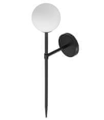 Toolight Moderní lampa nástěnná černá 52cm APP577-1W