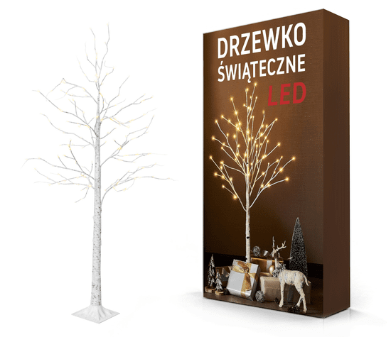 Tutumi Vánoční stromek Led bříza 150cm CD007-72